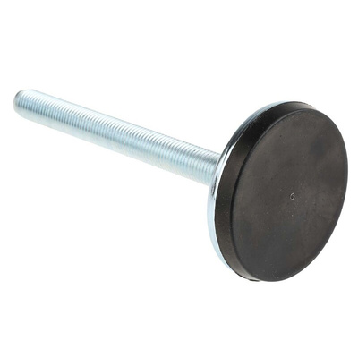 RS PRO M16 Rubber Adjustable Foot, 1000kg Static Load Capacity 10° Tilt Angle
