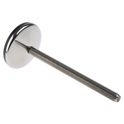 RS PRO M16 Stainless Steel Adjustable Foot, 1500kg Static Load Capacity 10° Tilt Angle