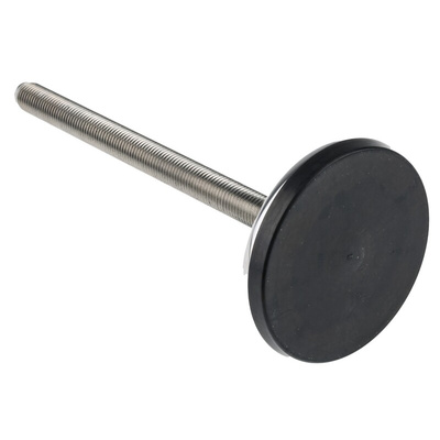 RS PRO M16 Stainless Steel Adjustable Foot, 1500kg Static Load Capacity 10° Tilt Angle