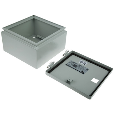 Rittal KX Series Sheet Steel Wall Box, IP66, 200 mm x 200 mm x 120mm