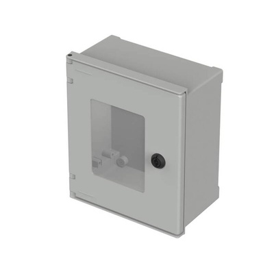 Bopla Polysafe Series Fibreglass Reinforced Polyester Wall Box, IP66, Viewing Window, 300 mm x 250 mm x 140mm