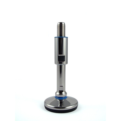 RS PRO M20 Stainless Steel Hygienic Adjustable Foot, 3000kg Static Load Capacity 15° Tilt Angle