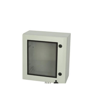 Fibox Polycarbonate Wall Box, IP66, 500 mm x 500 mm x 210mm