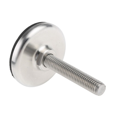 Nu-Tech Engineering M8 Stainless Steel Adjustable Foot, 450kg Static Load Capacity