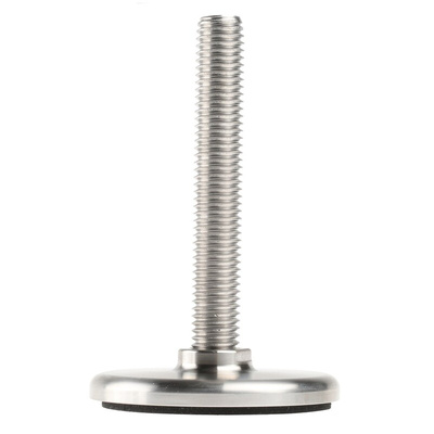 Nu-Tech Engineering M12 Stainless Steel Adjustable Foot, 1250kg Static Load Capacity