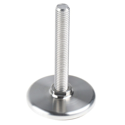 Nu-Tech Engineering M12 Stainless Steel Adjustable Foot, 1250kg Static Load Capacity