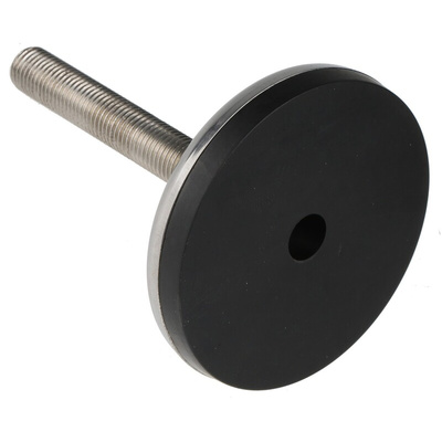 Nu-Tech Engineering M16 Stainless Steel Adjustable Foot, 1000kg Static Load Capacity 3.5° Tilt Angle