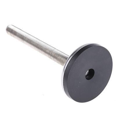 Nu-Tech Engineering M16 Stainless Steel Adjustable Foot, 750kg Static Load Capacity 3.5° Tilt Angle