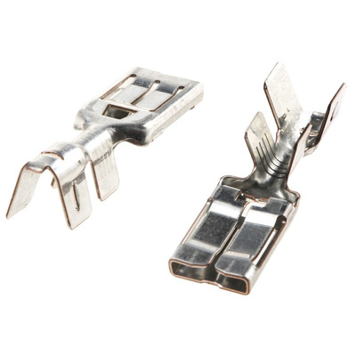 TE Connectivity, PRONER .315 Uninsulated Spade Connector, 8 x 1mm Tab Size, 3mm² to 6mm²