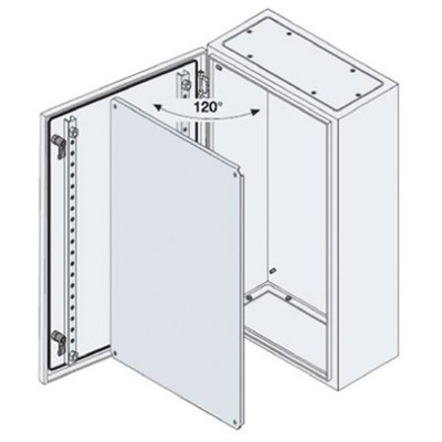 ABB SR2 Monobloc Series Steel Wall Box, IP65, 300 mm x 300 mm x 150mm