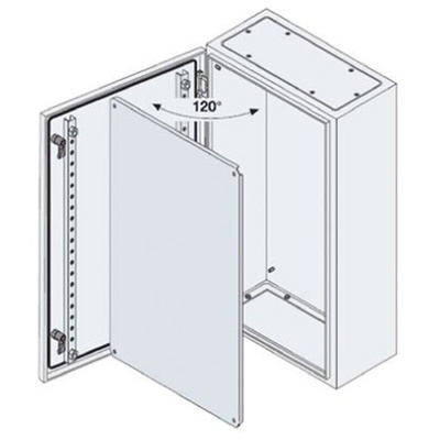 ABB SR2 Monobloc Series Steel Wall Box, IP65, 500 mm x 300 mm x 200mm