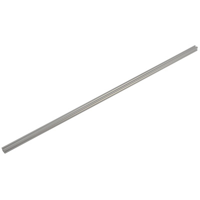 RS PRO Silver Aluminium Profile Strut, 20 x 20 mm, 5mm Groove, 1000mm Length