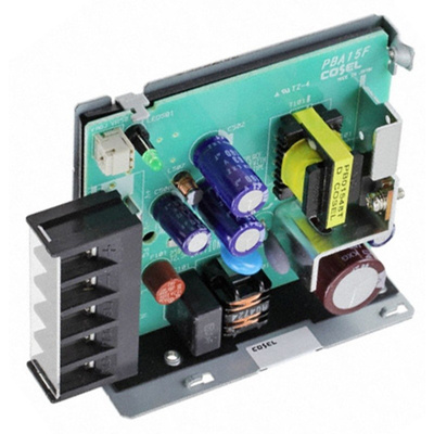 Cosel PBA15F Switching Power Supply 110 → 370 V dc, 85 → 264 V ac Input Voltage, 12V dc Output Voltage,