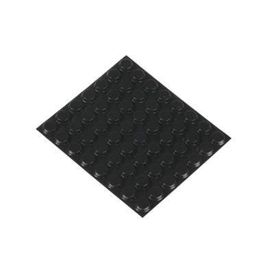 3M Cylindrical Rubber Self Adhesive Feet, 12.7mm diameter x 3.6mm height
