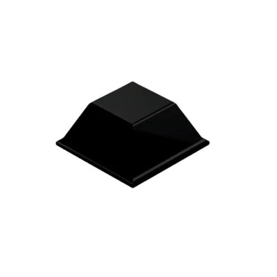3M Tapered Square PUR Self Adhesive Feet, 12.7mm diameter 12.7mm width x 12.7mm length x 5.8mm height