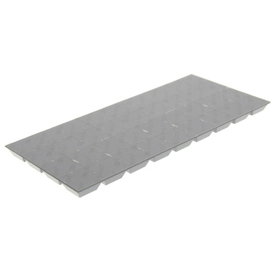 3M Tapered Square PUR Self Adhesive Feet, 20.5mm diameter 20.6mm width x 20.6mm length x 7.6mm height
