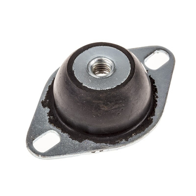 RS PRO Round M10 Anti Vibration Mount with 40kg Compression Load