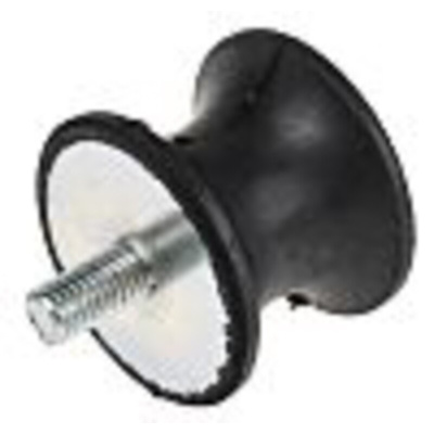 RS PRO m6 Anti Vibration Mount, Male to Female Bobbin with 20.68kg Compression Load