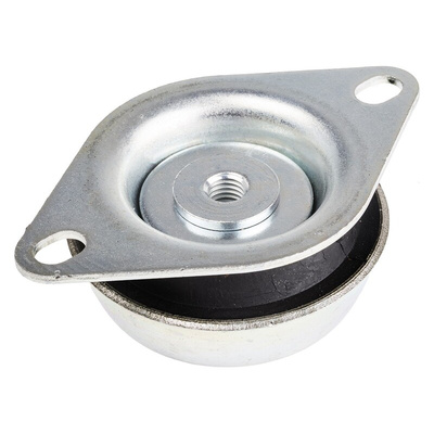 RS PRO M12 Anti Vibration Mount with 360kg Compression Load