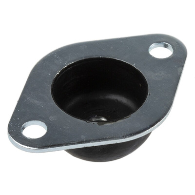 RS PRO Round M6 Anti Vibration Mount with 9kg Compression Load
