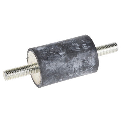 RS PRO M8 Anti Vibration Mount, Male to Male Bobbin with 40kg Compression Load