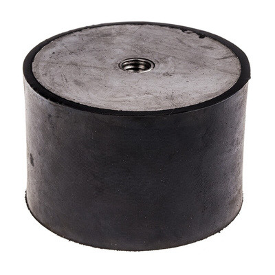 RS PRO M10 Anti Vibration Mount, Female Buffer Foot with 406.18kg Compression Load