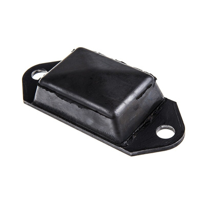 RS PRO Rectangular M12 Anti Vibration Mount with 0 Compression Load