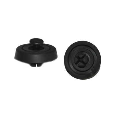 RS PRO Round Anti Vibration Mount, Rubber Foot
