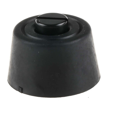 RS PRO Round Anti Vibration Mount, Rubber Foot