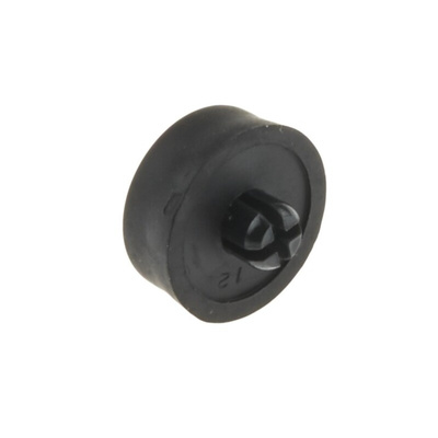 RS PRO Round Anti Vibration Mount, Rubber Foot