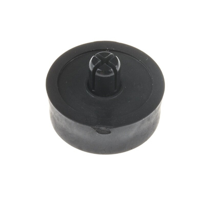 RS PRO Round Anti Vibration Mount, Rubber Foot