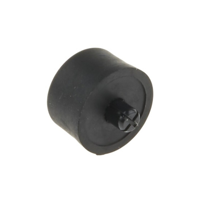 RS PRO Round Anti Vibration Mount, Rubber Foot