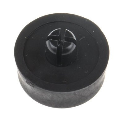 RS PRO Round Anti Vibration Mount, Rubber Foot