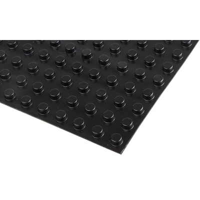 RS PRO Cylindrical PUR Self Adhesive Feet, 9.5mm diameter x 4.8mm height