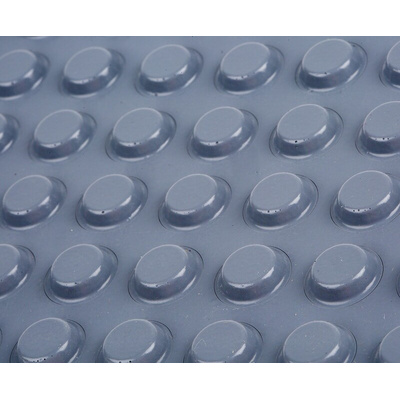 RS PRO Cylindrical PUR Self Adhesive Feet, 12.7mm diameter x 3.5mm height