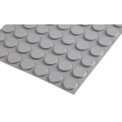 RS PRO Cylindrical PUR Self Adhesive Feet, 19.1mm diameter x 4.1mm height