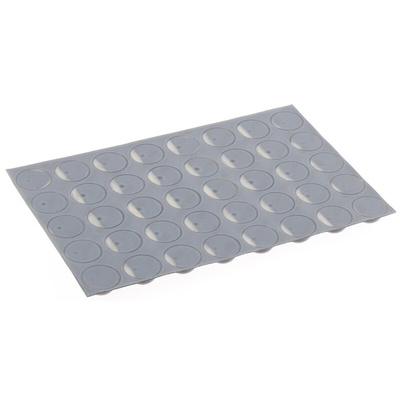 3M Hemispherical PUR Self Adhesive Feet, 16mm diameter x 7.9mm height