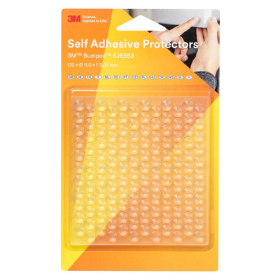 3M PUR Self Adhesive Feet, 11mm diameter x 3.05mm height