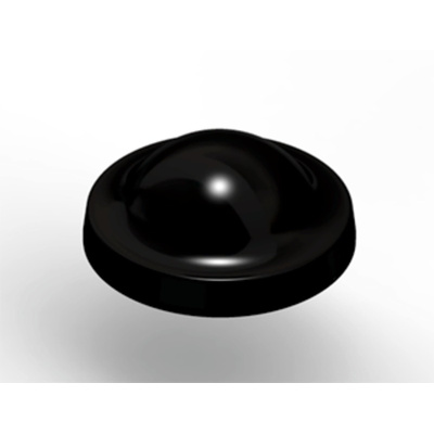3M Hemispherical PUR Self Adhesive Feet, 15.88mm diameter