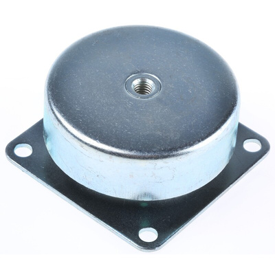 Fabreeka M6 Anti Vibration Mount, Cup Mount