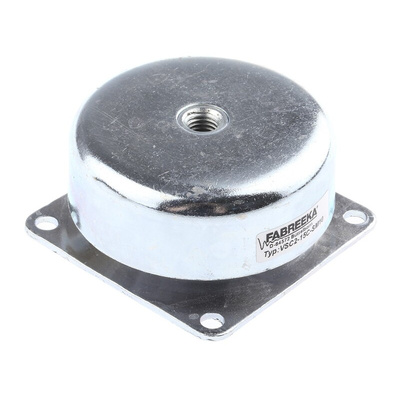Fabreeka M10 Anti Vibration Mount, Cup Mount