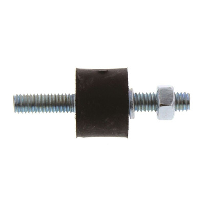 FIBET M6 Anti Vibration Mount, Male to Male Bobbin with 15.9kg Compression Load