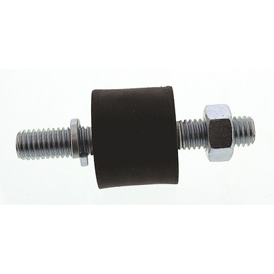 FIBET M8 Anti Vibration Mount, Male to Male Bobbin with 22.4kg Compression Load