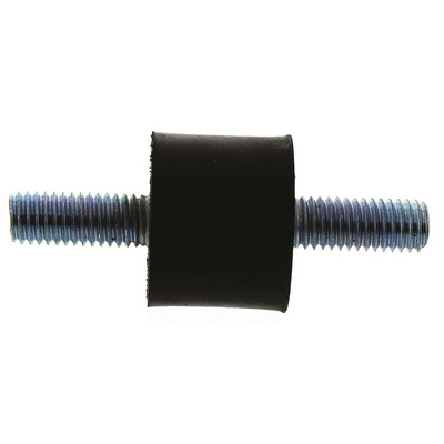 FIBET M8 Anti Vibration Mount, Male to Male Bobbin with 52kg Compression Load