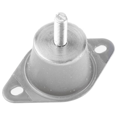 Taica Cylindrical M6 Anti Vibration Mount, Male Buffer Foot