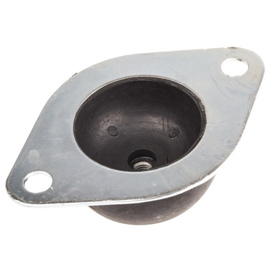 RS PRO M8 Anti Vibration Mount with 80kg Compression Load
