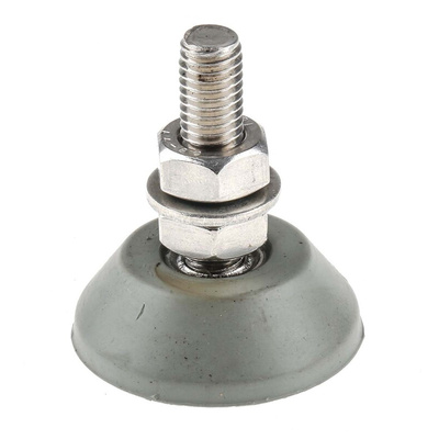RS PRO Round M10 Anti Vibration Mount with 200kg Compression Load