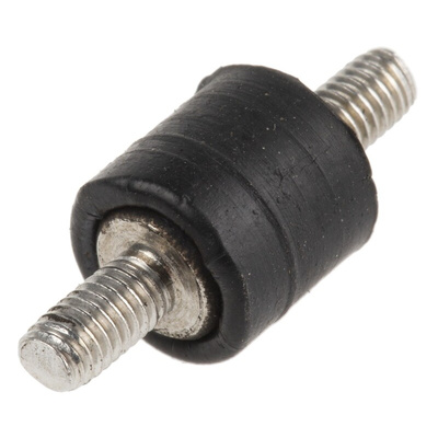 RS PRO M3 Anti Vibration Mount, Male to Male Bobbin with 4.8kg Compression Load