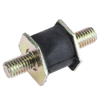 RS PRO Hexagonal M8 Anti Vibration Mount with 14kg Compression Load