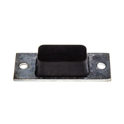 RS PRO Rectangular M6 Anti Vibration Mount with 0 Compression Load